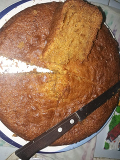 Una foto de Torta de zanahoria y queso