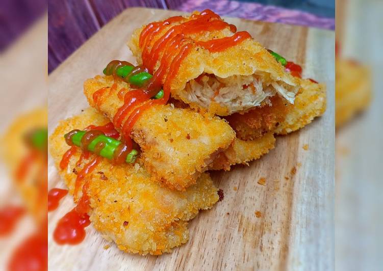 Cara Musim Panas saat makan malamRisol rogut ayam