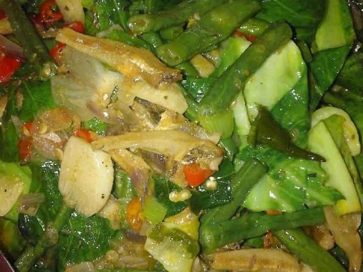 Cara Mudah Menyiapkan Resep Tumis ceciwis, kacang panjang teri jengki belah yang Lezat Sekali Anti Ribet, Uenak Banget
