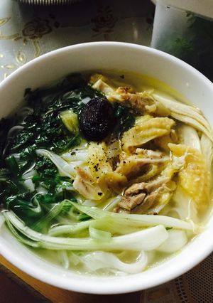 Hình của món Phở gà.