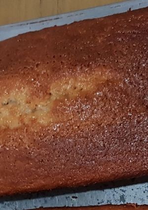 Una foto de Budín de bananas