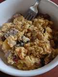 Steak and Mushroom Breakfast Scramble