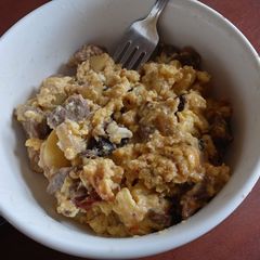 Steak and Mushroom Breakfast Scramble A picture of Steak and Mushroom Breakfast Scramble.