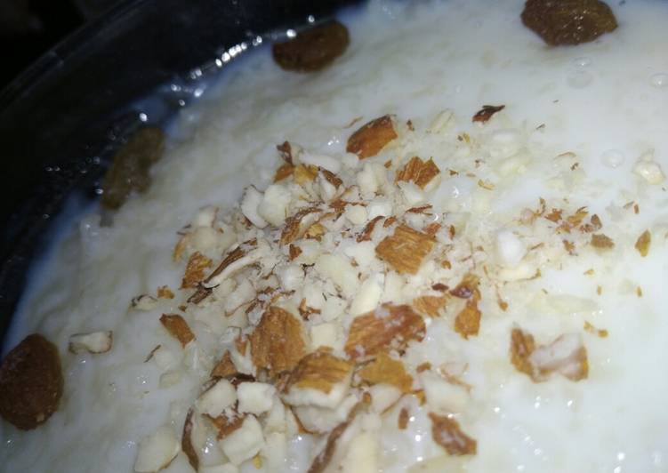 Badami kheer