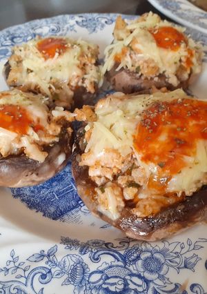 Foto principal de Champiñón relleno ⭐⭐⭐