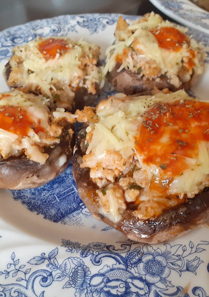 Una foto de Champiñón relleno ⭐⭐⭐