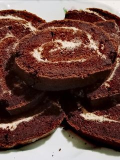 Gesztenyés tekercs recept fotója