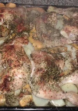 Una foto de Súper pollo al horno