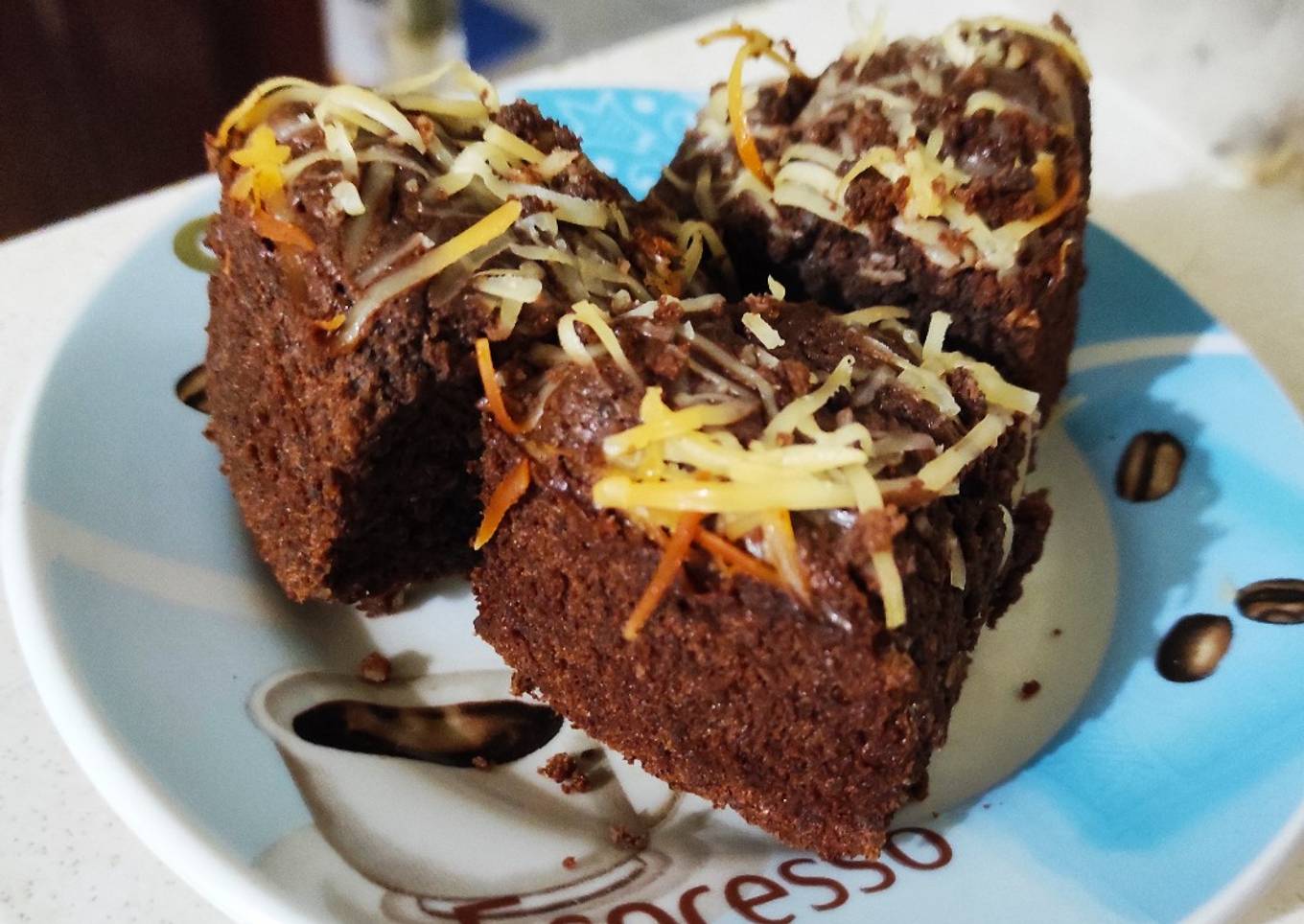 Brownies Kedelai (snack diet)