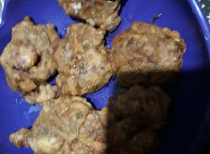 Una foto de Buñuelos de Sesos Vacuno