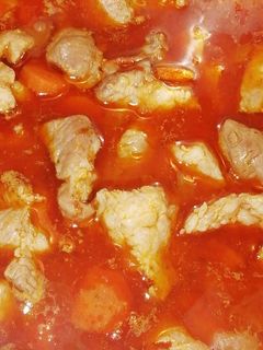 Una foto de Carne al pimentón