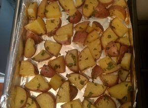 Una foto de Papás Rústicas Sencillas y Deliciosas!