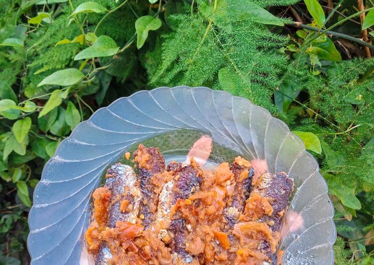Ikan kucing sambal pedas manis