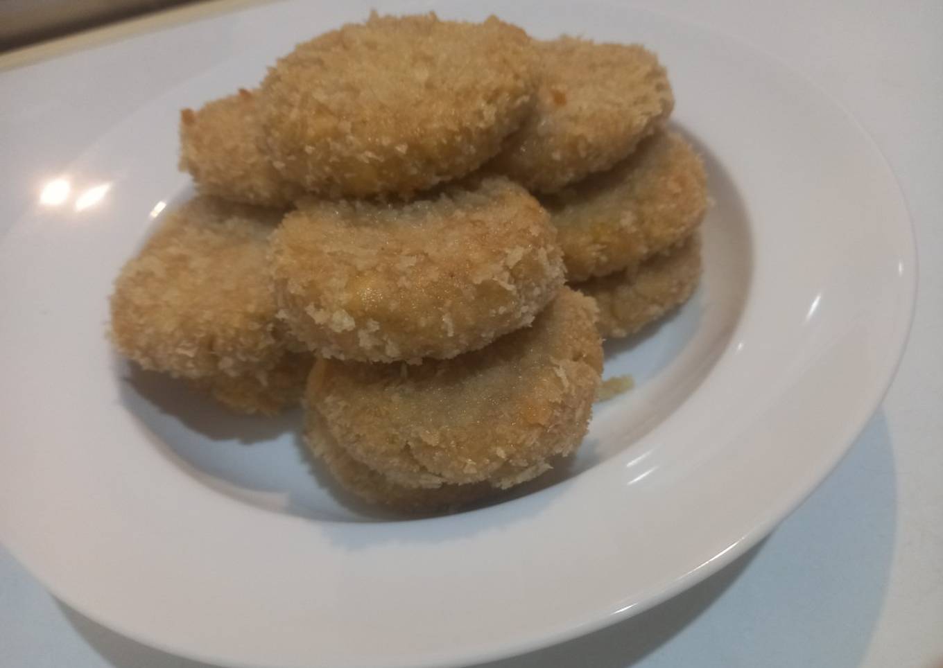 Langkah Mudah untuk Membuat Frozen steak katsu tempe vegan Anti Gagal