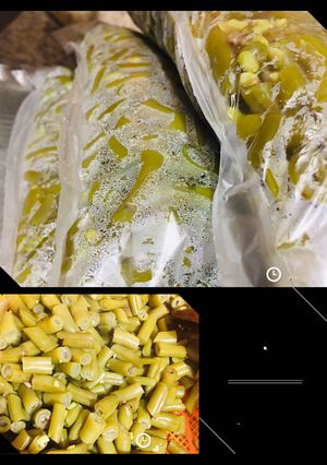 عکسی از دستور لوبیا بخارپز