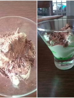 Una foto de Merengue italiano menta chip