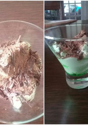 Una foto de Merengue italiano menta chip