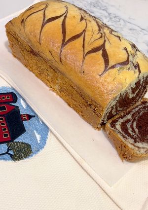 صورة لوصفة ماربل كيك 👩🏻‍🍳🧁