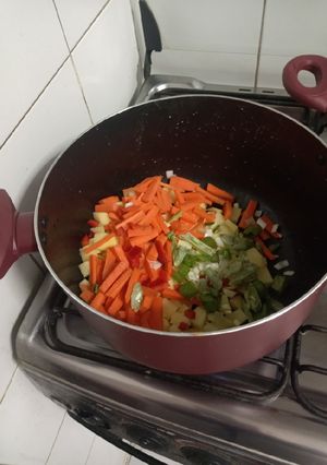 Una foto de Cazuela de pollo