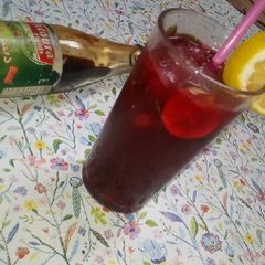 A picture of Cinderella mocktail.