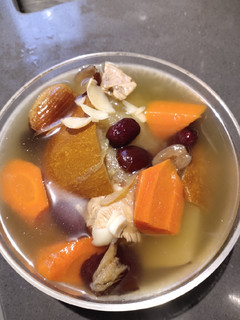 A picture of Brown Cucumber Soup.