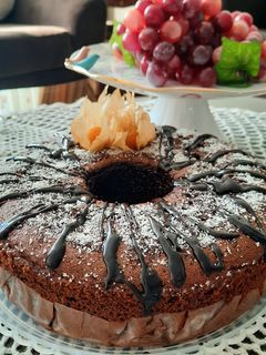 عکسی از دستور کیک موکا