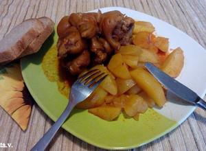 Körömpörkölt, ahogy mi szeretjük (kuktában készült) recept fotója