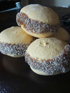 Una foto de Alfajores de maicena libres de gluten