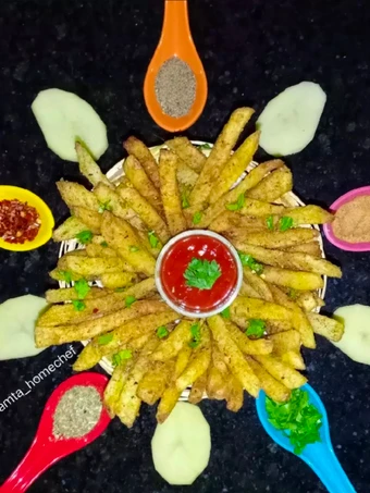 Recipe Masala French Fries the  Makes Drooling Makes you drool