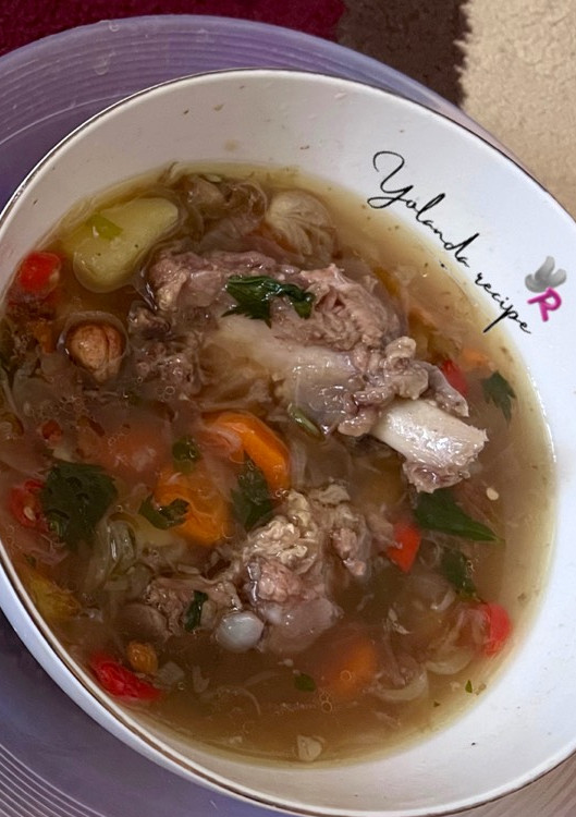 Foto resep Sop iga kuah enak bgt