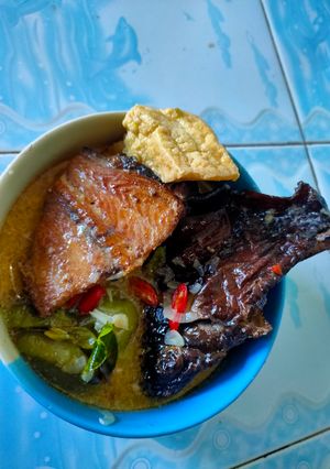 Foto resep Mangut ikan panggang