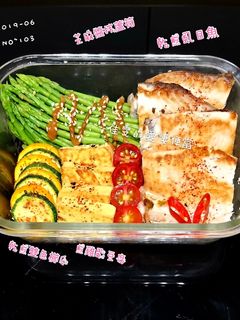 乾煎虱目魚便當 的食譜成品照片