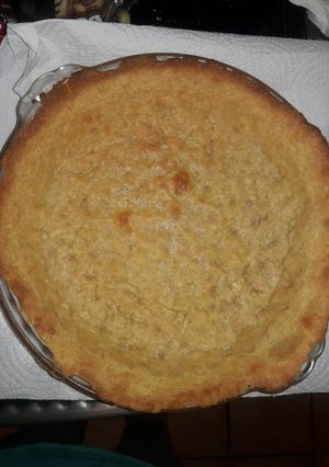 A picture of Soy Flour Quiche Crust (Low-Carb).
