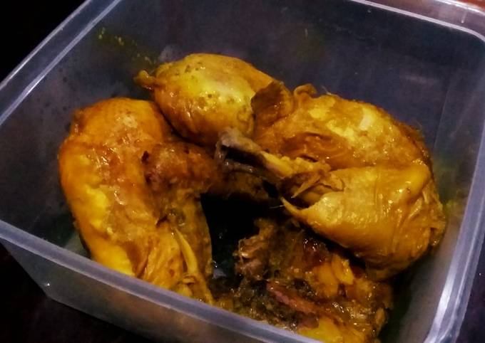 Resep Ayam Bumbu Bacem Ala Saya, Lezat