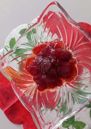 عکسی از دستور مربای توت فرنگی 🍓
