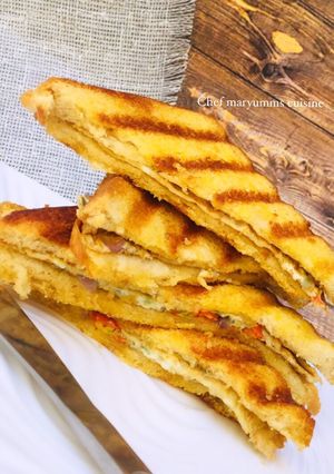 A picture of Simple sandwiches🥪 by chef maryumms cuisine🌸.