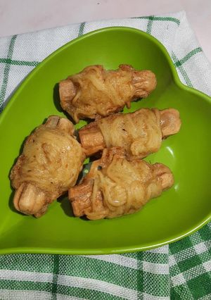 Foto resep 67. Sosis gulung mie