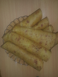 A picture of Butternut chappatis.
