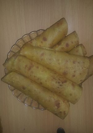 A picture of Butternut chappatis.