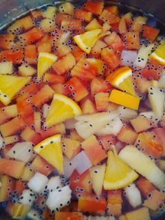 Foto resep Cocktail buah segar ceria