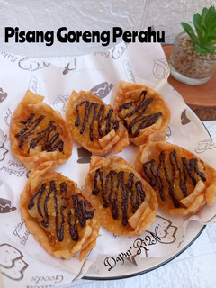 Foto resep Pisang Goreng Perahu