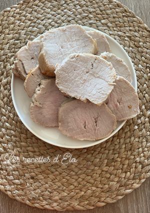 Une photo de Rôti de porc au Cookeo
