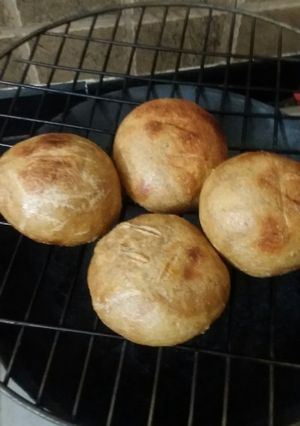 A picture of Stuffed bafla bati.