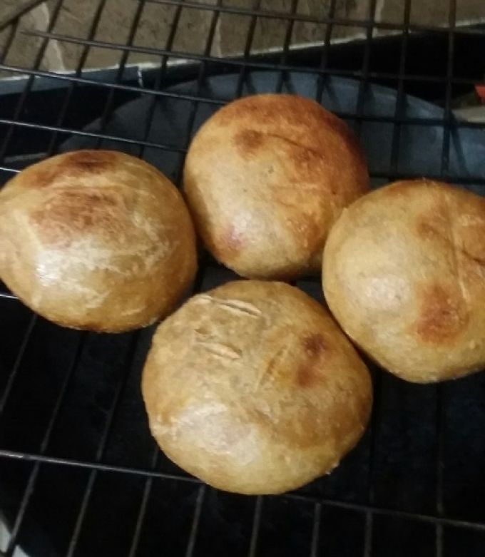 A picture of Stuffed bafla bati.