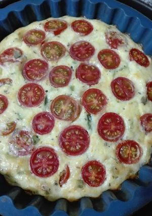 Una foto de Soufflé de cherrys
