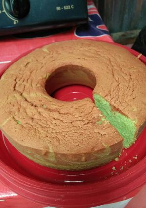Foto resep Bolu pandan panggang