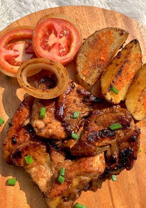 Foto resep Spicy Grilled Chicken