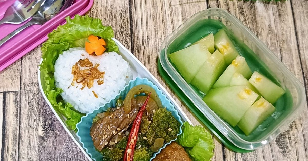Resep Bento Resep Bento #Bekal Bento oleh Anna Hadi_ant - Cookpad
