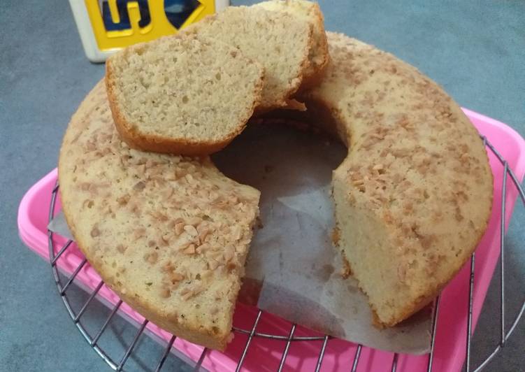 Bolu pisang 2 telur lembut