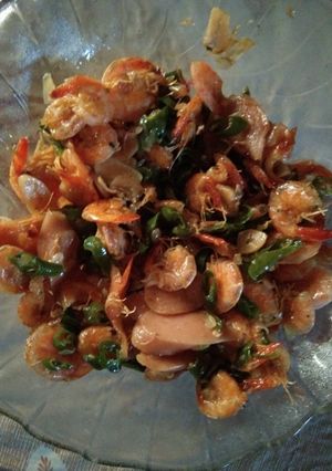 Foto resep Udang saos lombok ijo